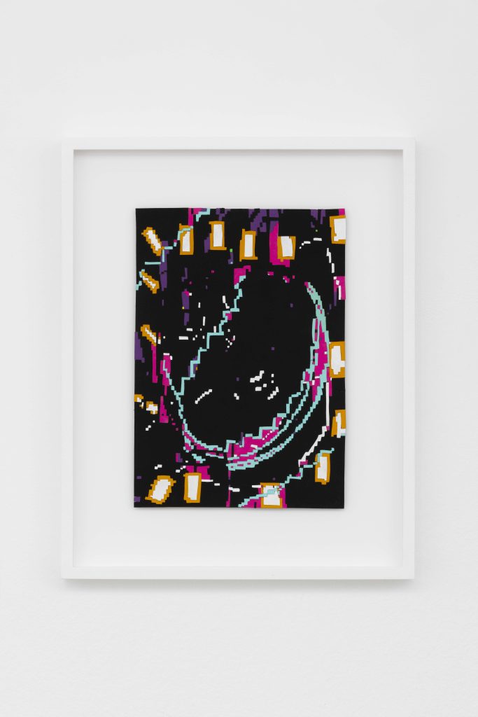 <i>Exegesis</i>, 2022</br>acrylic gouache on paper</br>
37,8 x 30,5 cm / 14.8 x 12 in
