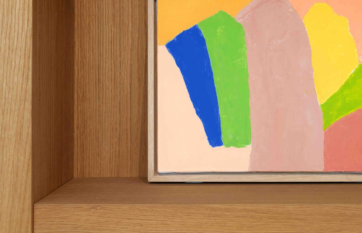 <i>etel adnan & simone fattal: working together</i>, 2022 </br> installation view, fondazione antonio dalle nogare, Bozen