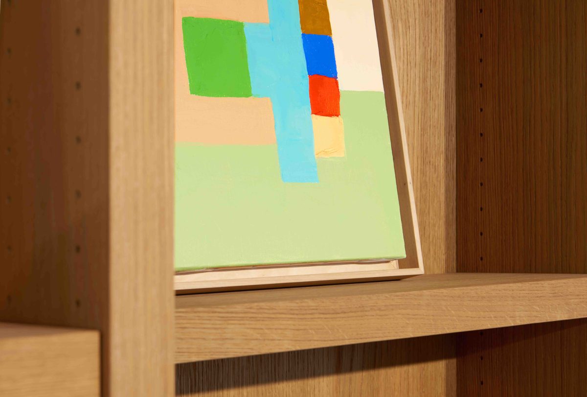 <i>etel adnan & simone fattal: working together</i>, 2022 </br> installation view, fondazione antonio dalle nogare, Bozen