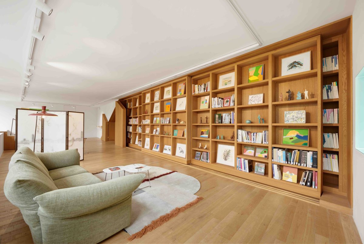 <i>etel adnan & simone fattal: working together</i>, 2022 </br> installation view, fondazione antonio dalle nogare, Bozen
