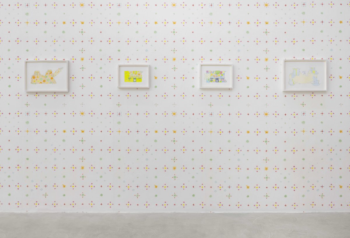 <i>i am going to sleep now</i>, 2022 </br> installation view, kaufmann repetto, milan