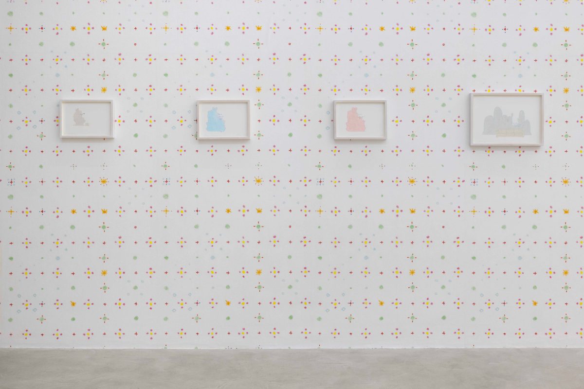 <i>i am going to sleep now</i>, 2022 </br> installation view, kaufmann repetto, milan