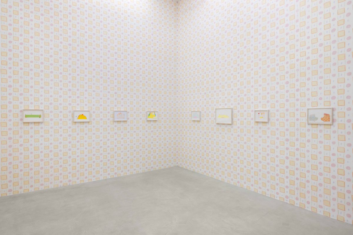 <i>i am going to sleep now</i>, 2022 </br> installation view, kaufmann repetto, milan
