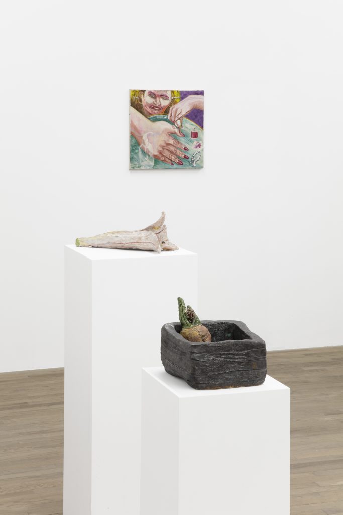 <i>Husks</i>, 2022 </br> installation view, kaufmann repetto, new york