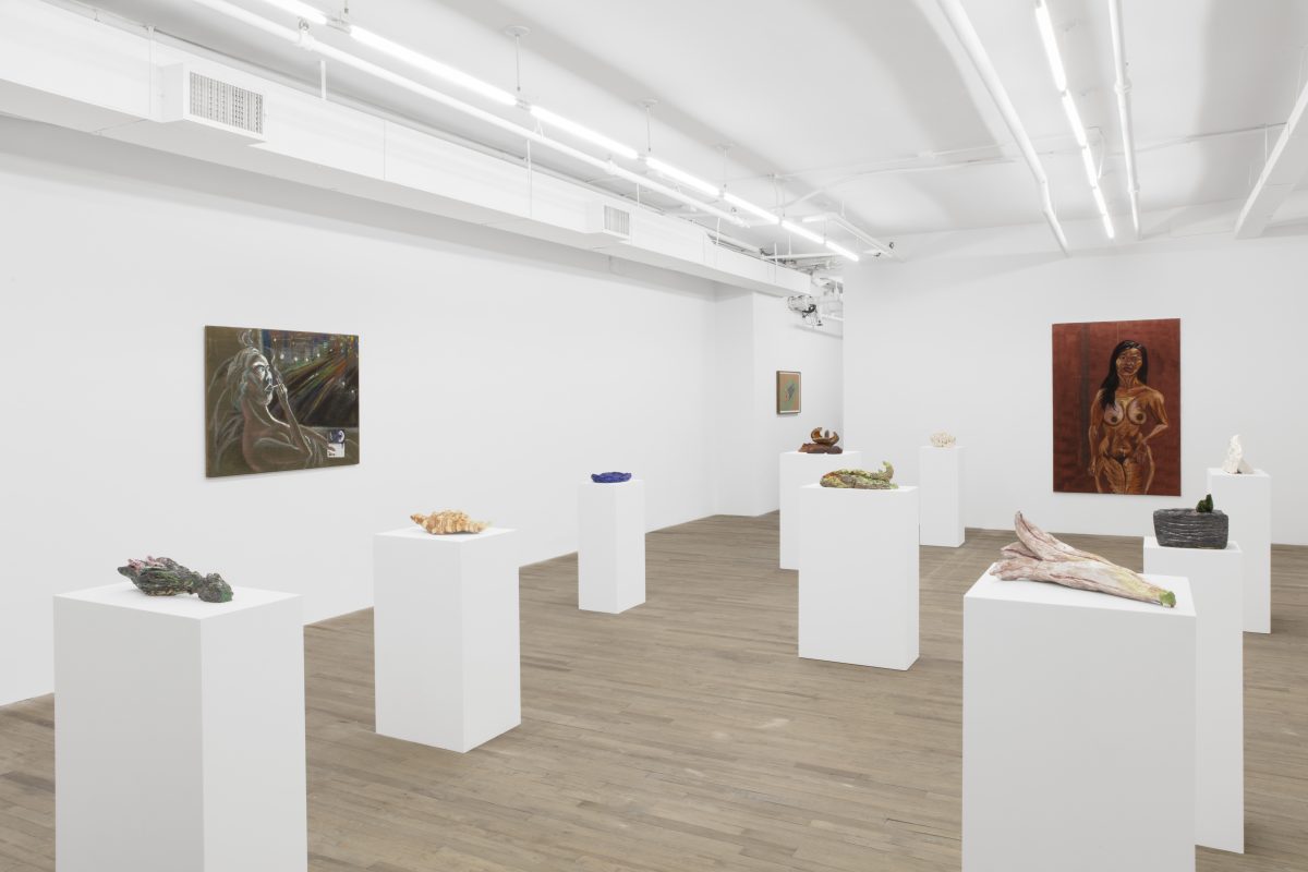 <i>Husks</i>, 2022 </br> installation view, kaufmann repetto, new york