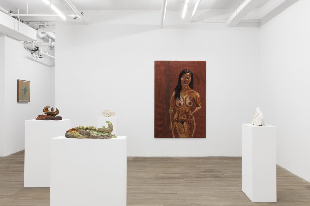 <i>Husks</i>, 2022 </br> installation view, kaufmann repetto, new york