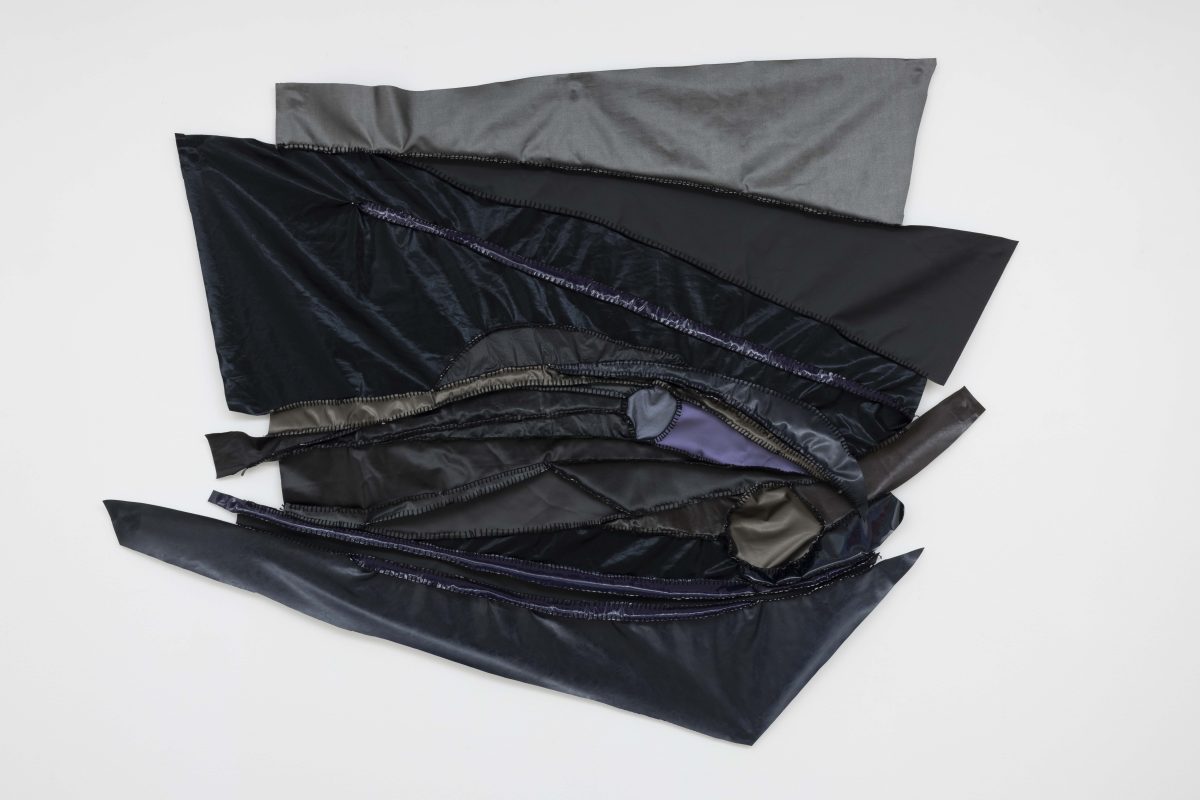 Rodney McMillian, <i>Sky X</i>, 2022</br>vinyl</br> 139,7 x 171,4 cm / 55 x 67.5 in