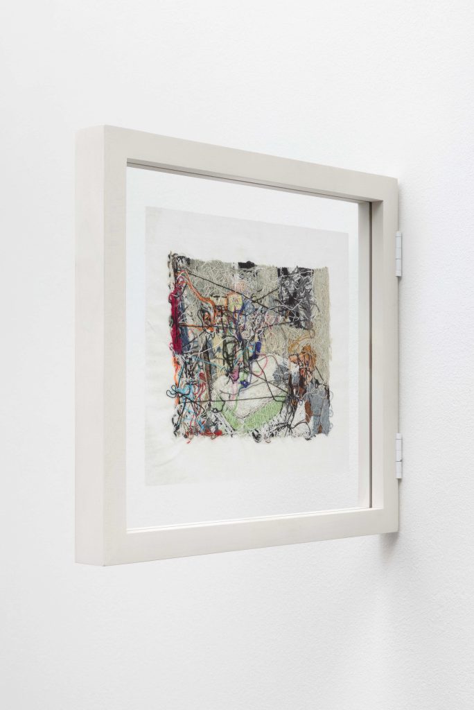 LJ Roberts, <i>Alice O'Malley in her kitchen with Nelson</i>, 2015</br>alternate view</br>