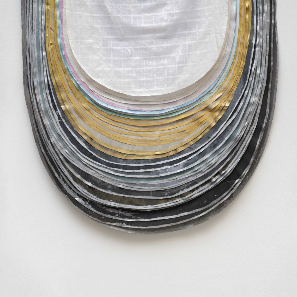 Leda Catunda, <i>Lua com Veus</i>, 2019</br>detail</br> 