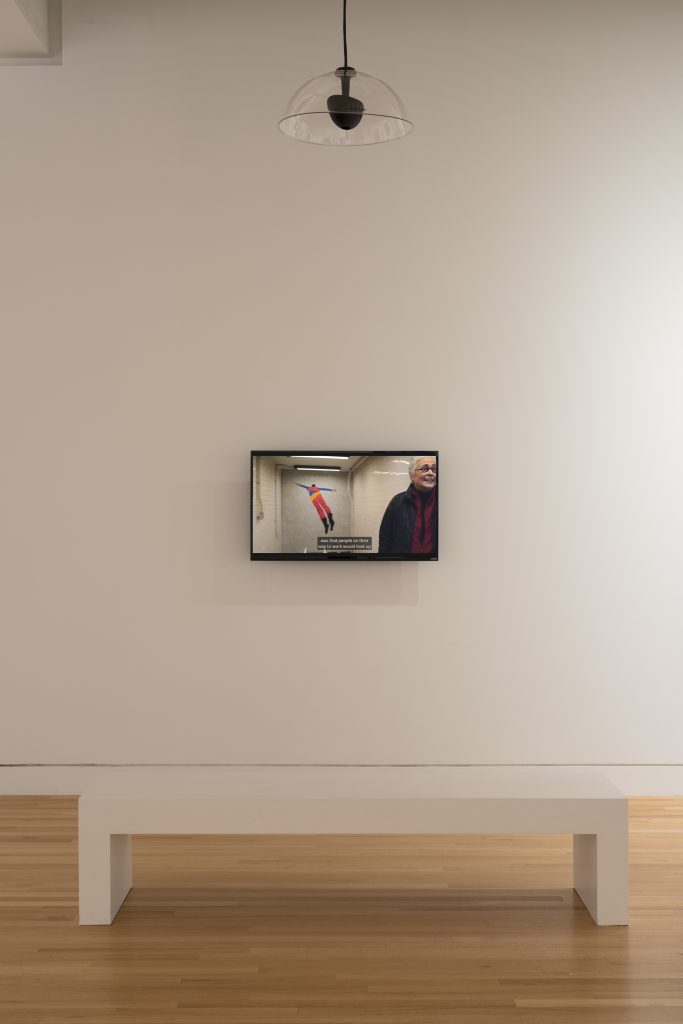 <I>Flying Woman: The Paintings of Katherine Bradford</I>, 2023</br> installation view,
Frye Art Museum, Seattle