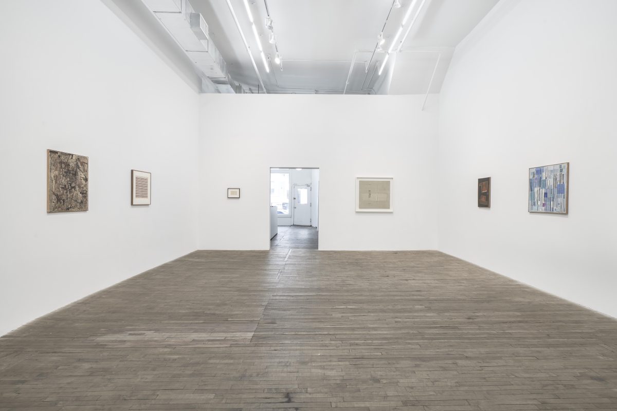 <i>Bice Lazzari: The Mark & The Measure. Selected Works from 1939-1981</i>, 2023 </br> installation view, kaufmann repetto, new york