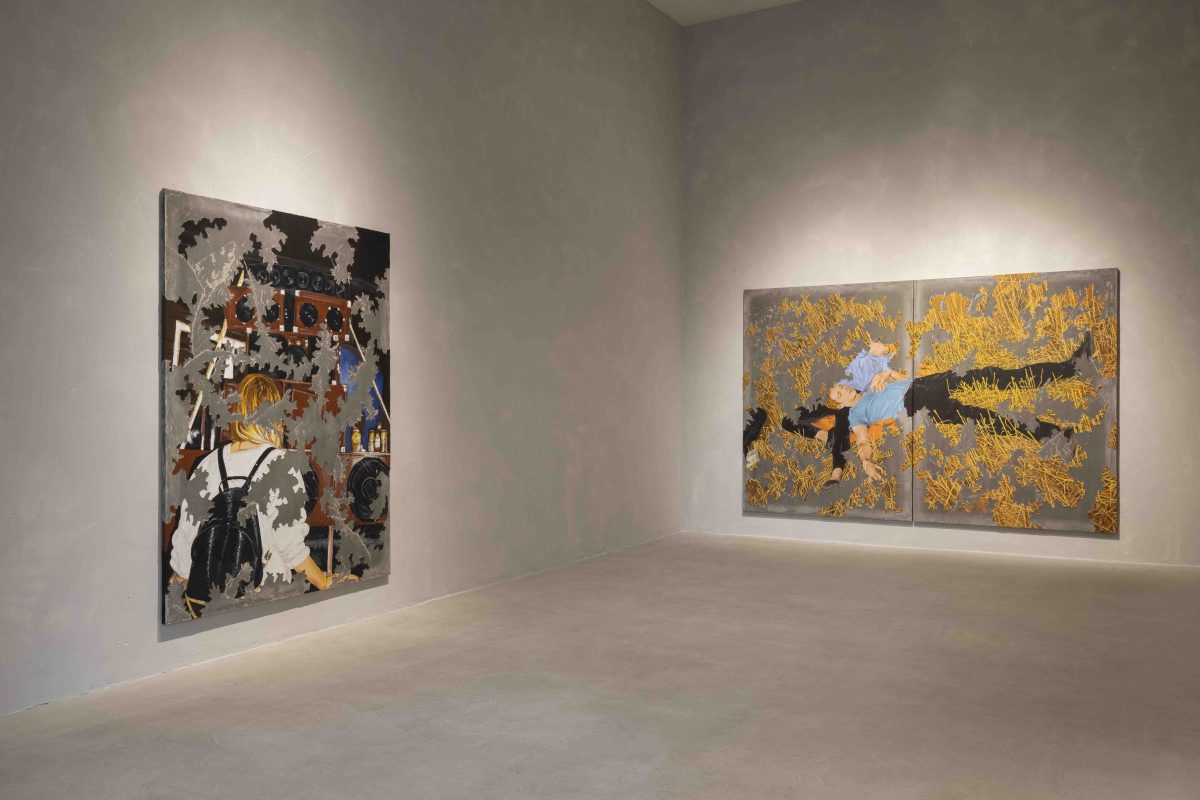 <i>ricordi di campo</i>, 2023 </br> installation view, kaufmann repetto, milan