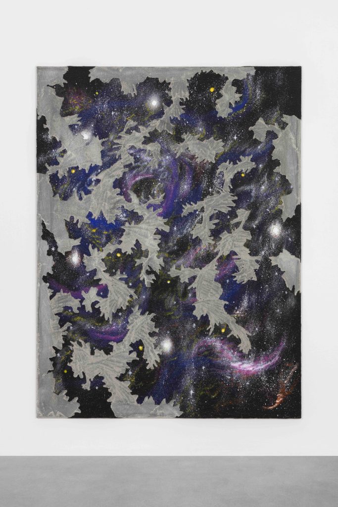 <i> The All</i>, 2023 </br>acrylic and concrete on canvas</br>
200 x 150 x 2,6 cm / 78.7 x 59 x 1 in