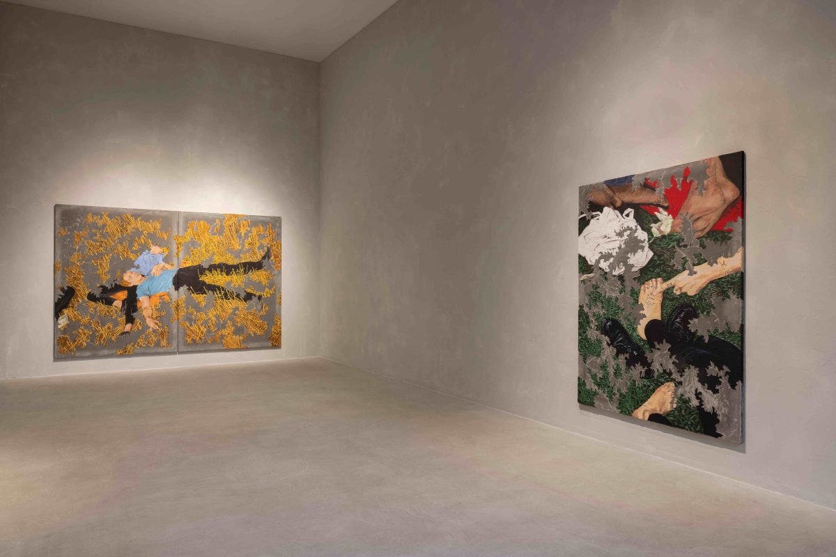 <i>ricordi di campo</i>, 2023 </br> installation view, kaufmann repetto, milan