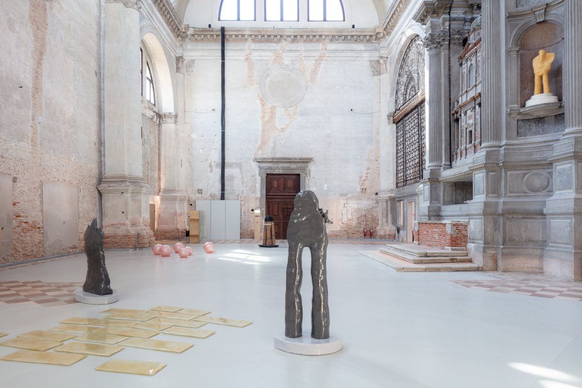 <i>Sempre il mare, uomo libero, amerai! (Free man, you’ll love the ocean endlessy!)</i>, 2023
</br> installation view, Ocean Space, Venice