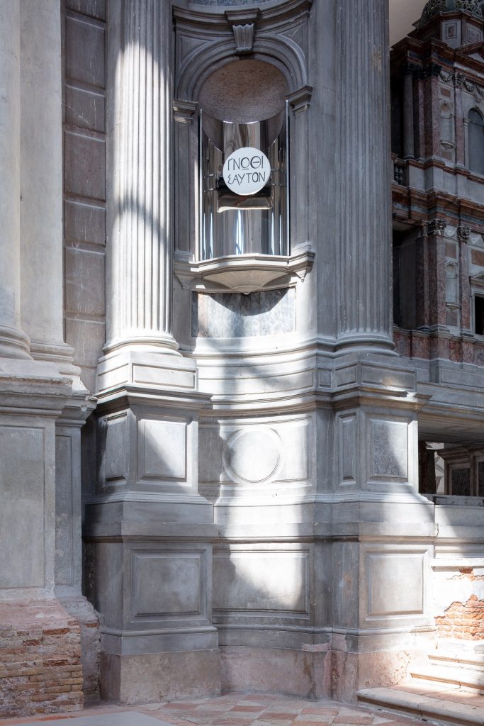 <i>Sempre il mare, uomo libero, amerai! (Free man, you’ll love the ocean endlessy!)</i>, 2023
</br> installation view, Ocean Space, Venice