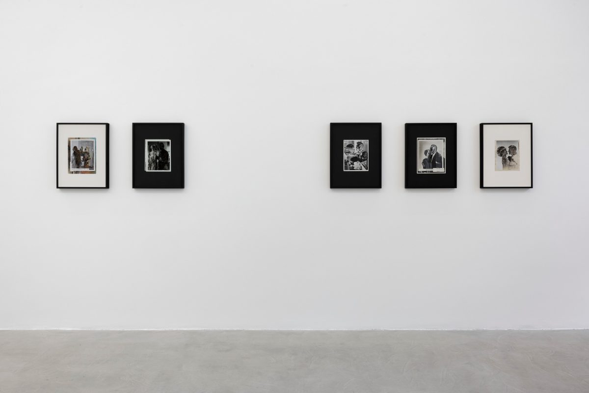 John Stezaker, <i>Spells</i>, 2023 </br> installation view, kaufmann repetto, milan