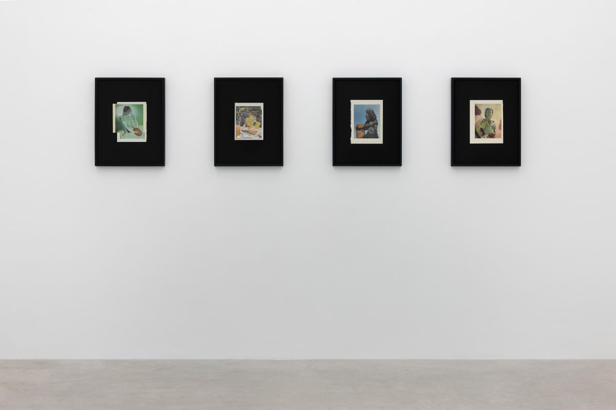 John Stezaker, <i>Spells</i>, 2023 </br> installation view, kaufmann repetto, milan