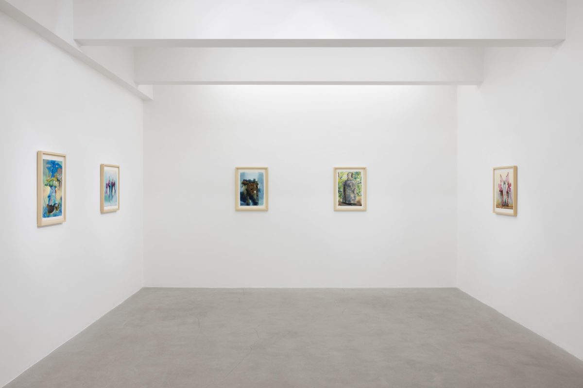 Pierpaolo Campanini, <i>Didgeridoo</i>, 2023 </br> installation view, kaufmann repetto, milan>
