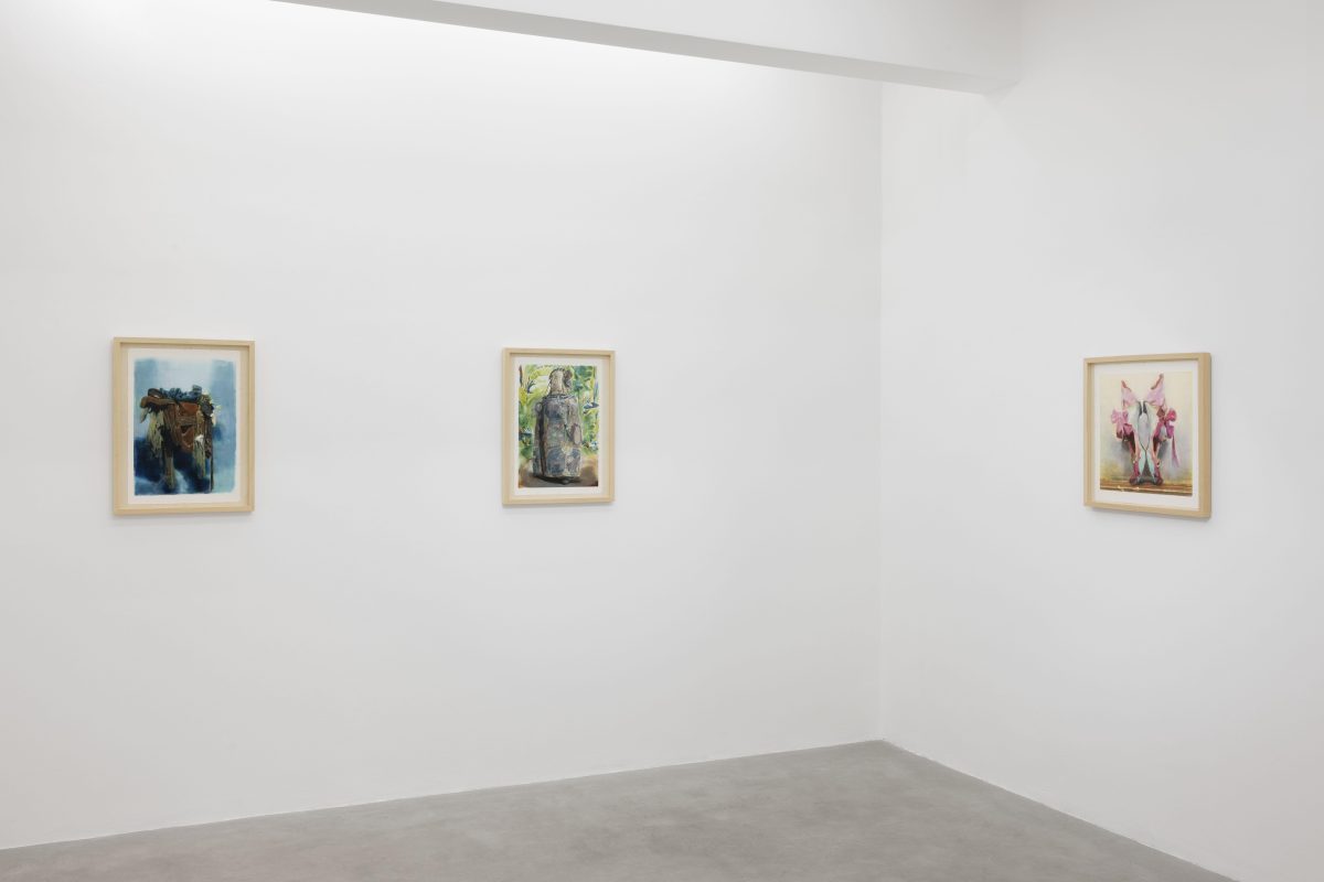 Pierpaolo Campanini, <i>Didgeridoo</i>, 2023 </br> installation view, kaufmann repetto, milan>