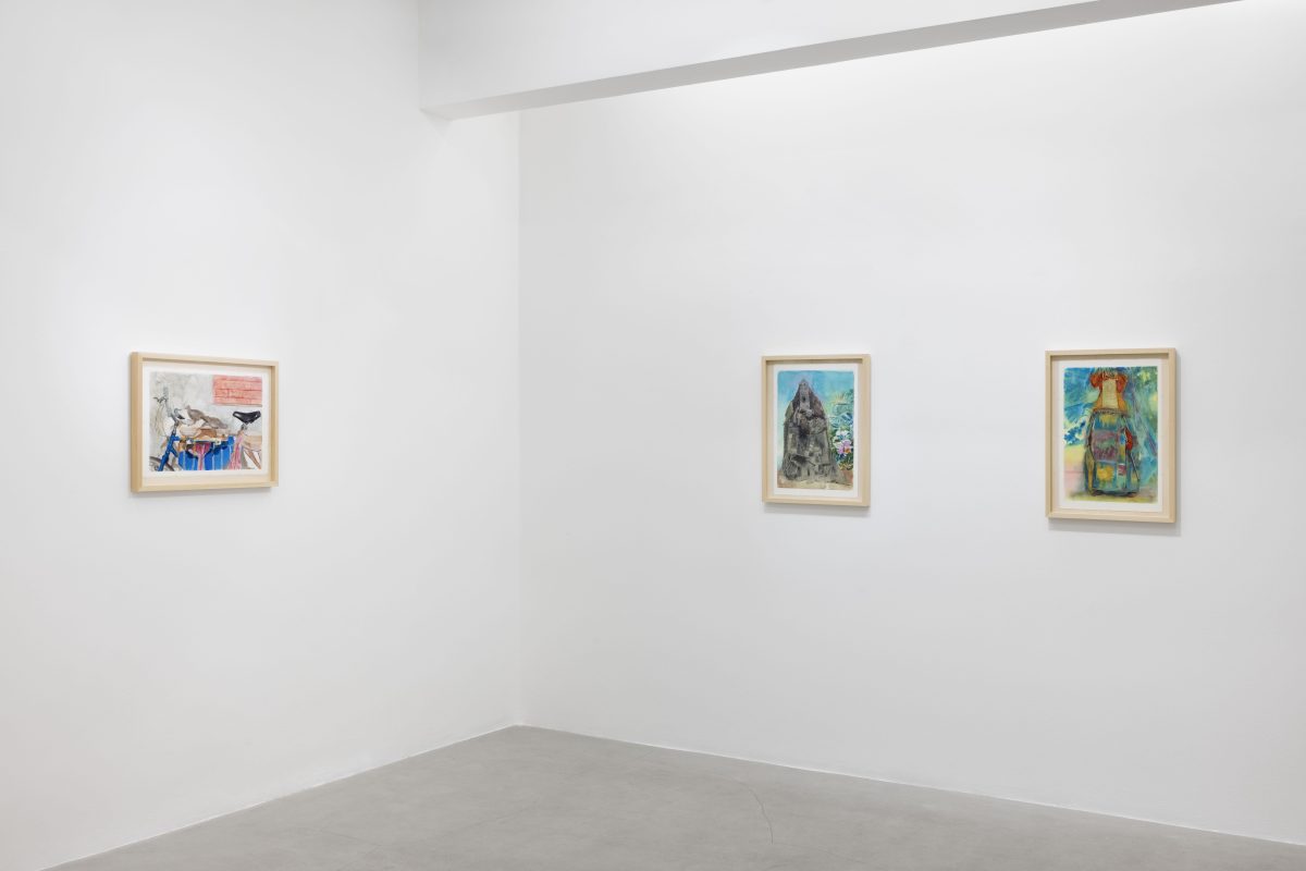 Pierpaolo Campanini, <i>Didgeridoo</i>, 2023 </br> installation view, kaufmann repetto, milan>