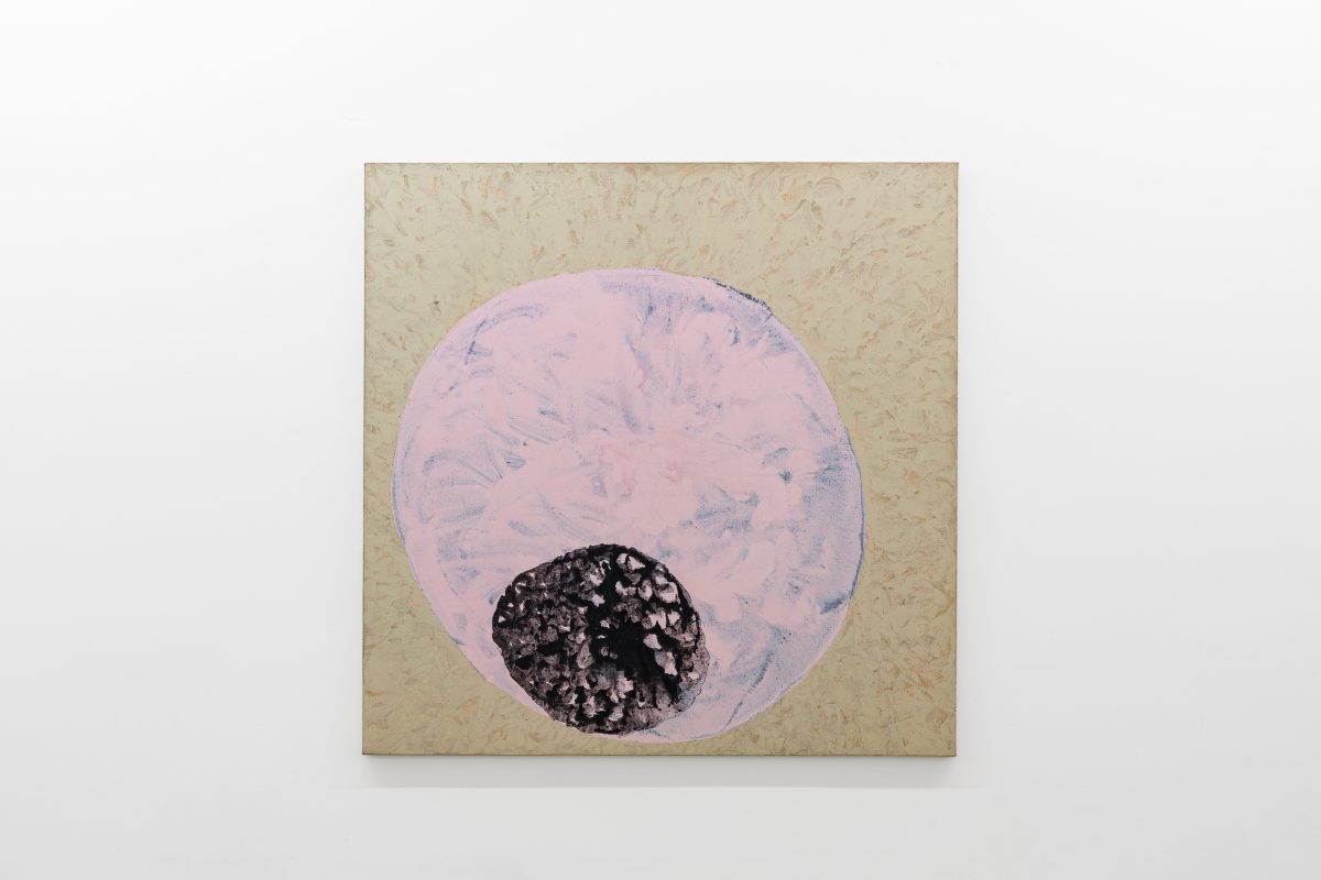 Tomie Ohtake, <i> Untitled</i>, 2004 </br>oil paint on canvas </br>150,5 x 150,5 x 3,5 cm / 59.3 x 59.3 x 1.4 in