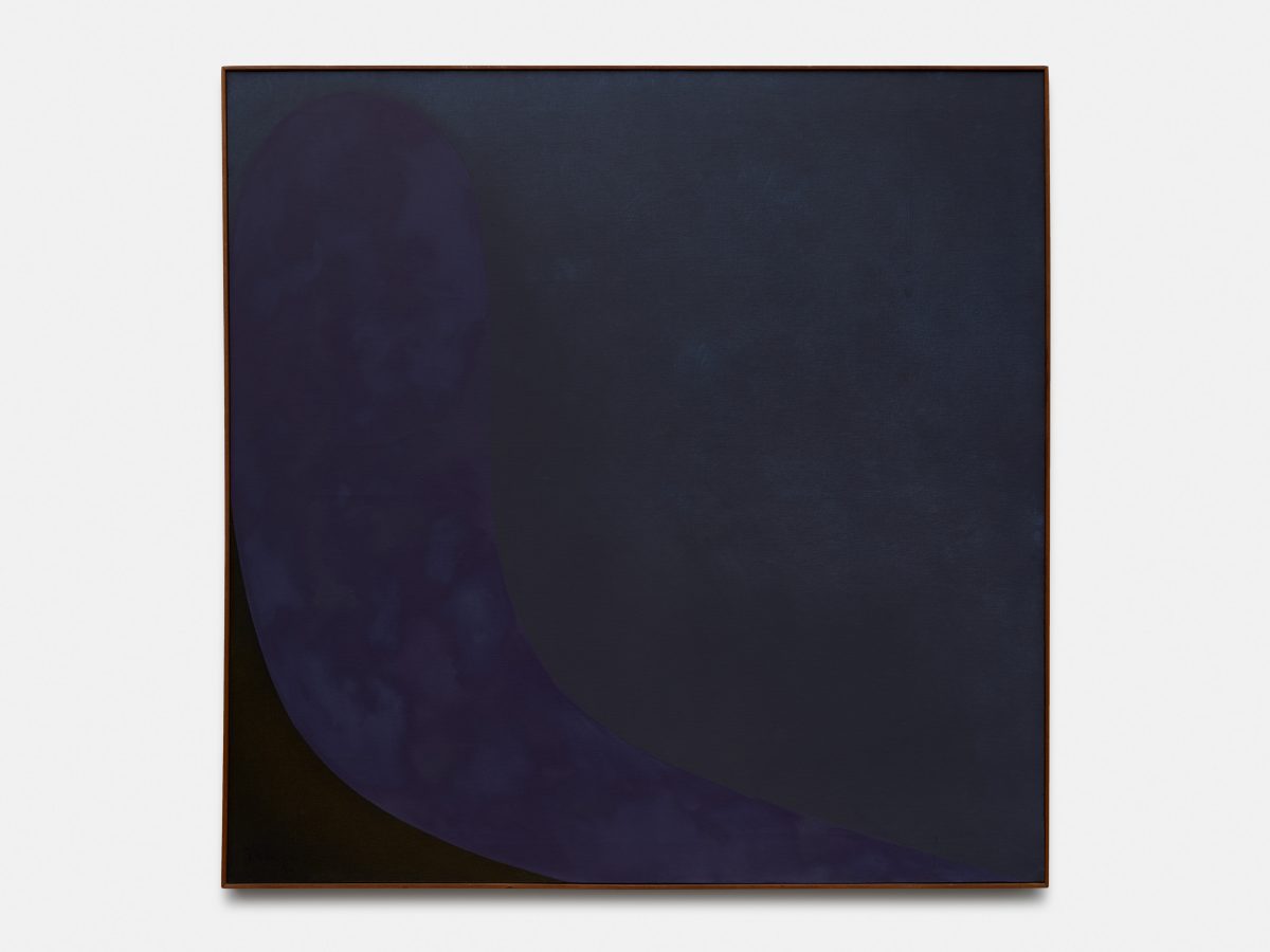 Tomie Ohtake, <i> Untitled</i>, 1984 </br>oil paint on canvas </br>149,6 x 150,7 cm / 58.9 x 59.3 in