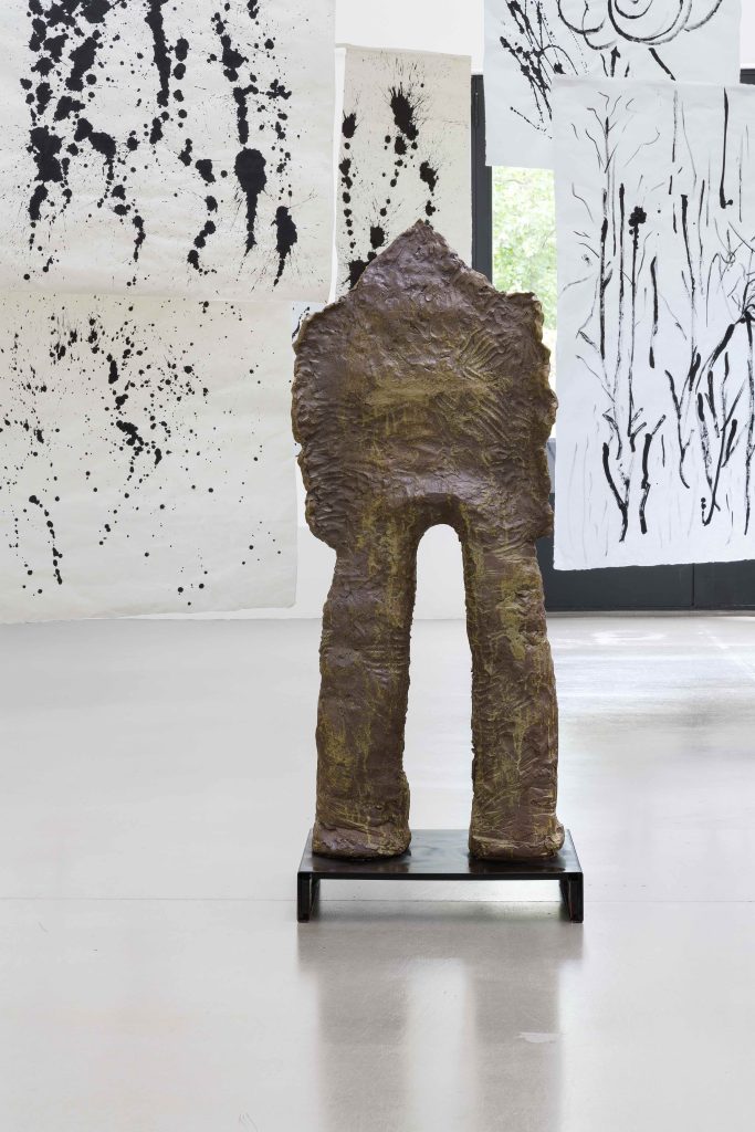 <i>the manifestations of the voyage</i>, 2023
</br> installation view, Portikus, Frankfurt