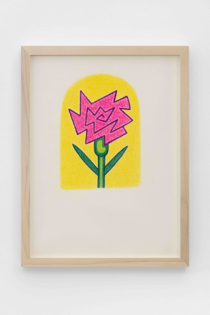 Dianna Molzan, <i>Carnation</i>, 2023 </br> colored pencil on paper
</br> 30 x 21 cm / 11.75 x 8.25 in>