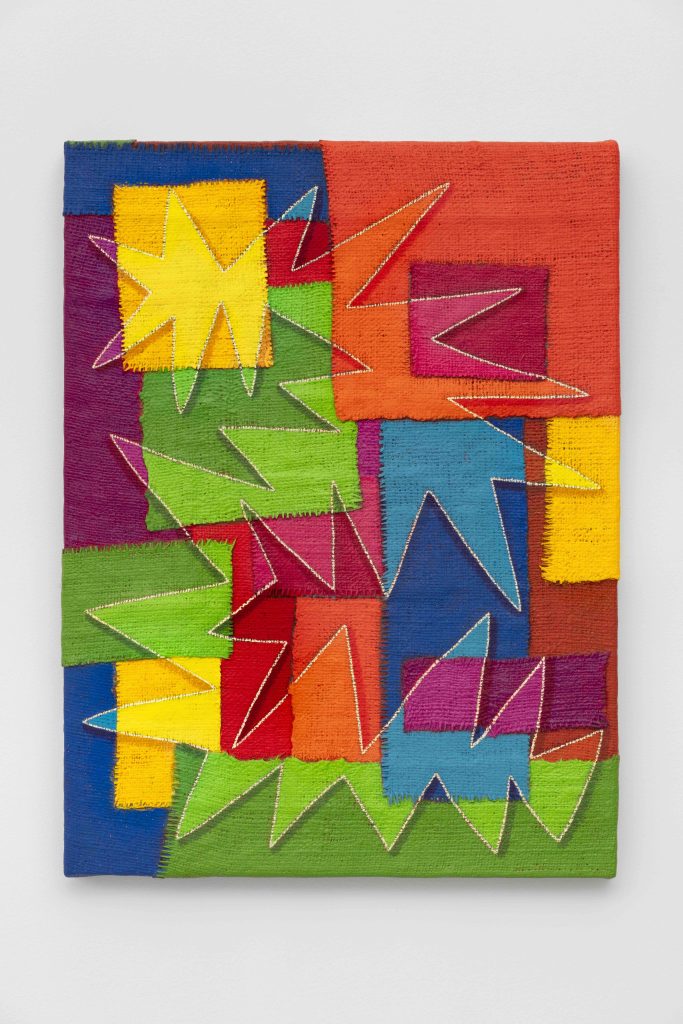 Dianna Molzan, <i>Tail/Trail</i>, 2023 </br> oil on jute
</br> 61 x 45,5 x 4,5 cm / 24 x 18 x 1.8 in