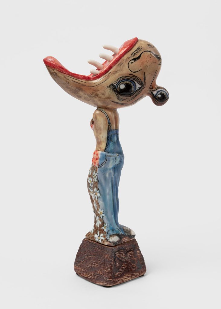 Skuja Braden, <i>
Penis de Milo (Miro's Sketches of a Woman II)</i>, 2008</br>porcelain</br>34,3 x 18 x 8,9 cm / 13.5 x 7 x 3.5 in