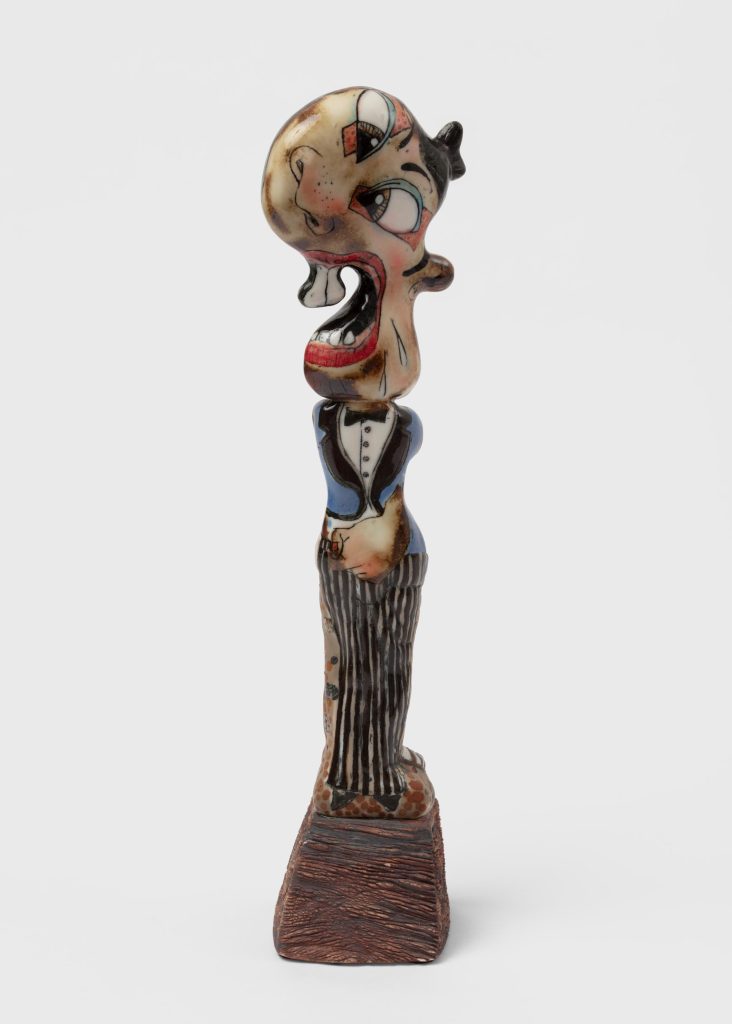 Skuja Braden, <i>
Penis de Milo (Miro's Sketches of a Woman I)</i>, 2008</br>porcelain</br>38 x 10 x 9 cm / 15 x 4 x 3.5 in