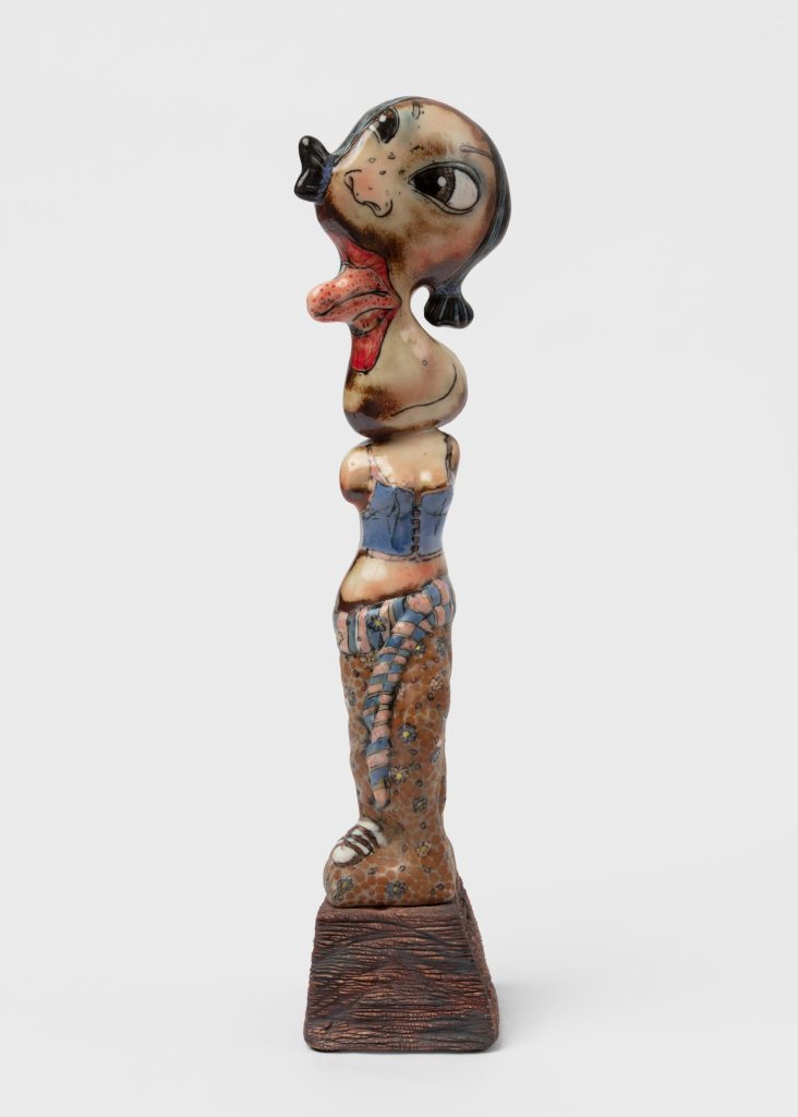 Skuja Braden, <i>
Penis de Milo (Miro's Sketches of a Woman I)</i>, 2008</br>porcelain</br>38 x 10 x 9 cm / 15 x 4 x 3.5 in