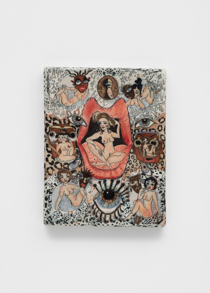 <i>Keyhole </i>, 2006-2007</br>porcelain</br> 34,5 x 25,5 x 3 cm/ 13.5 x 10 x 1.25 in