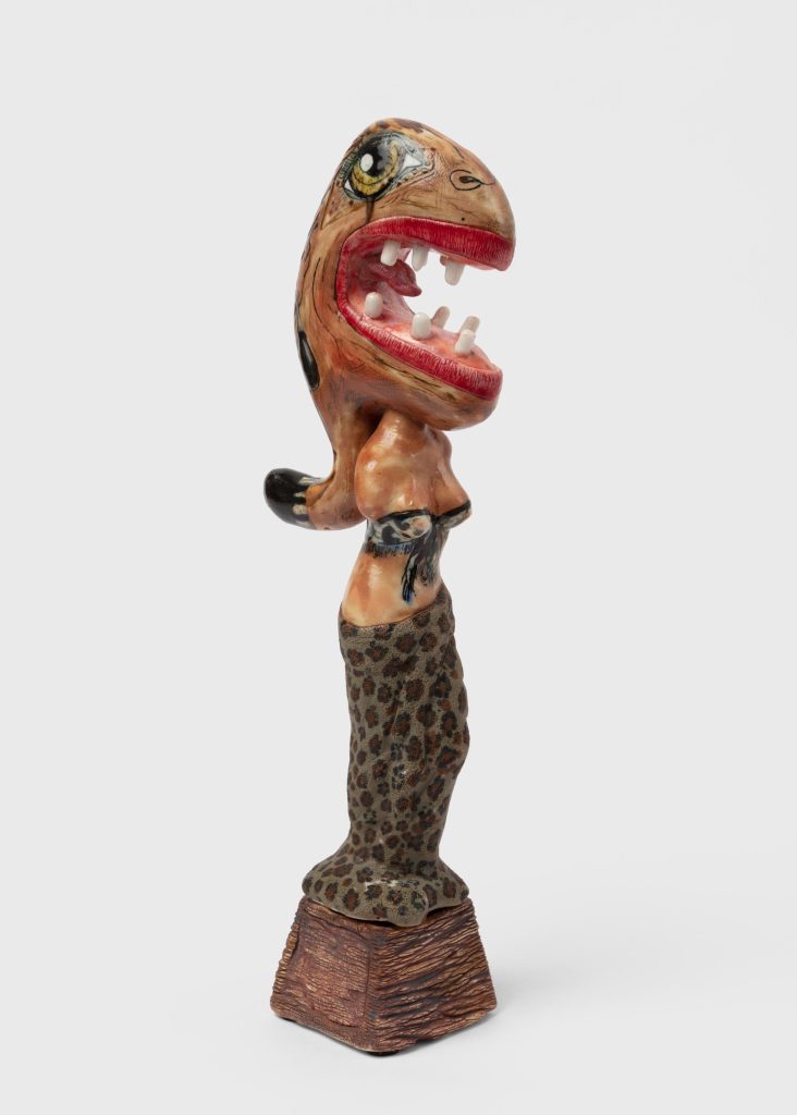 Skuja Braden, <i> Picasso de Milo</i>, 2008</br> porcelain</br>35,6 x 11,5 x 6,4 cm / 14 x 4.5 x 2.5 in