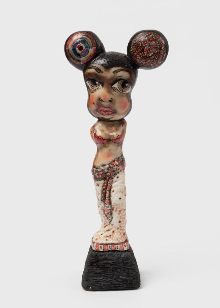 Skuja Braden, <i>
House Mouse de Milo</i>, 2008</br>porcelain</br>39,6 x 12,5 x 8,9 cm / 15.6 x 5 x 3.5 in