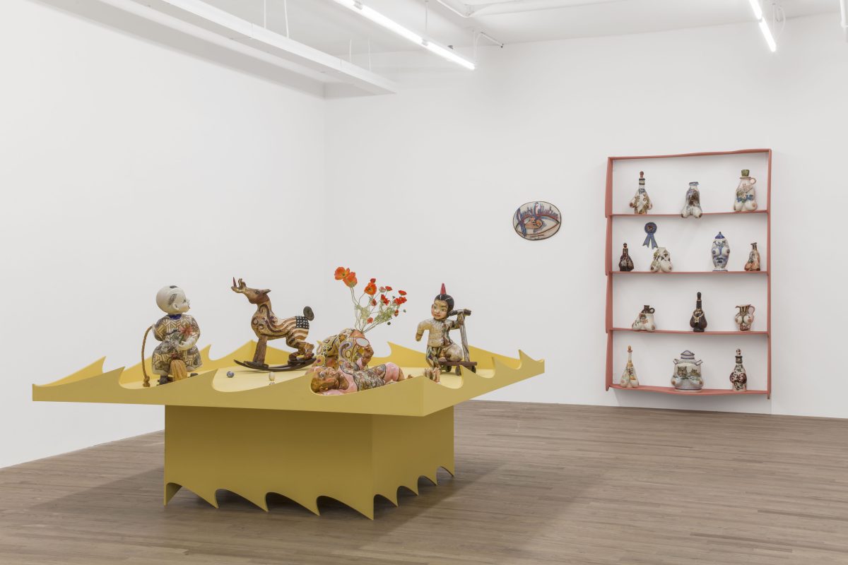 Skuja Braden, <i>Pardon my Body</i>, 2023</br> installation view, kaufmann repetto, new york