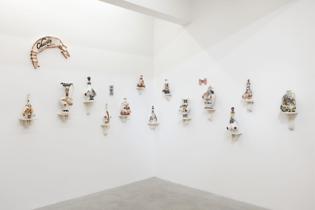 Skuja Braden, <i>Strange Bargain</i>, 2023 </br> installation view, kaufmann repetto, milan