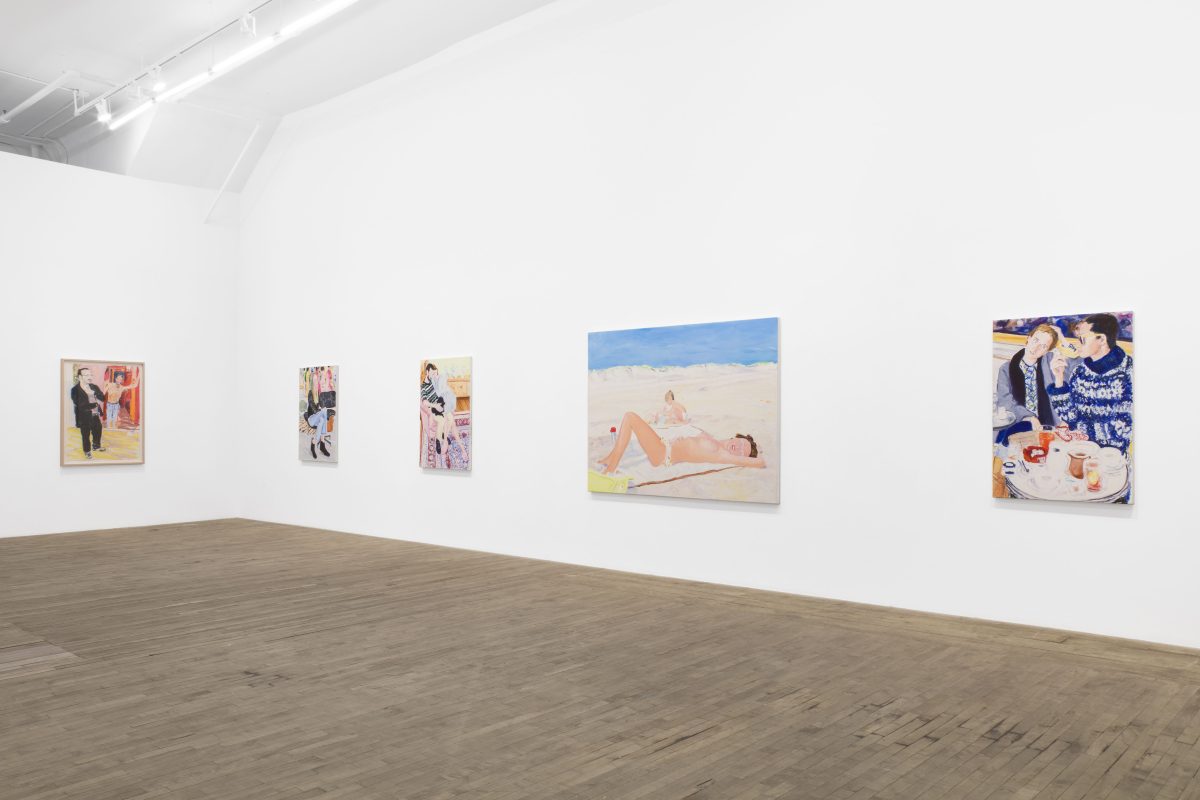 Billy Sullivan, <i>Studio Visit</i>, 2023</br> installation view, kaufmann repetto, new york
