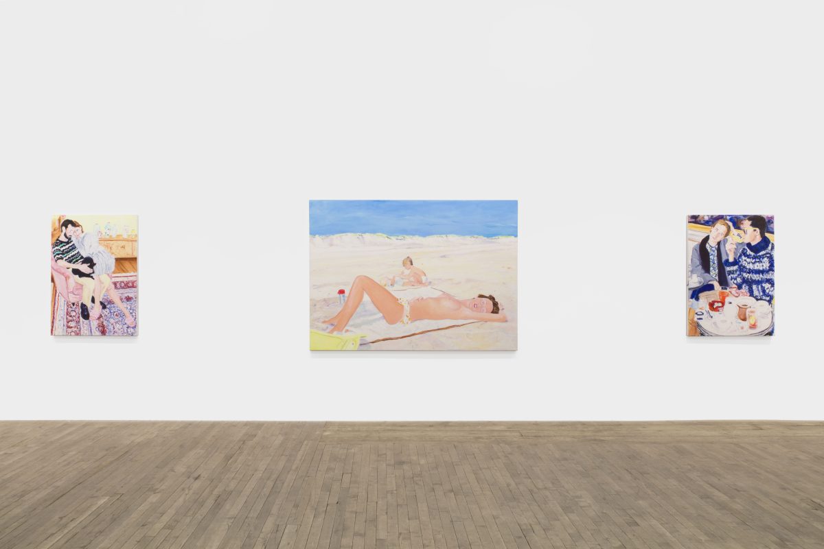 Billy Sullivan, <i>Studio Visit</i>, 2023</br> installation view, kaufmann repetto, new york
