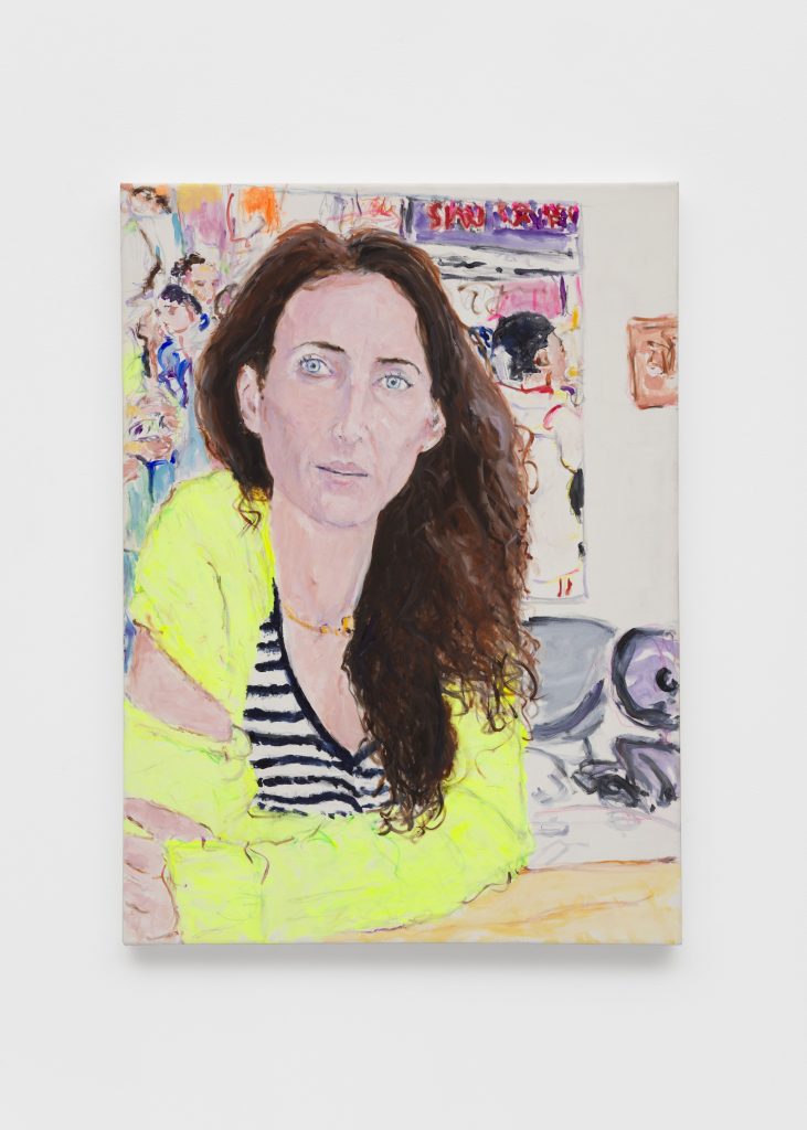 Billy Sullivan, <i> Chiara </i>, 2023 </br> oil on linen </br> 106,7 x 76,2 cm / 42 x 30 in