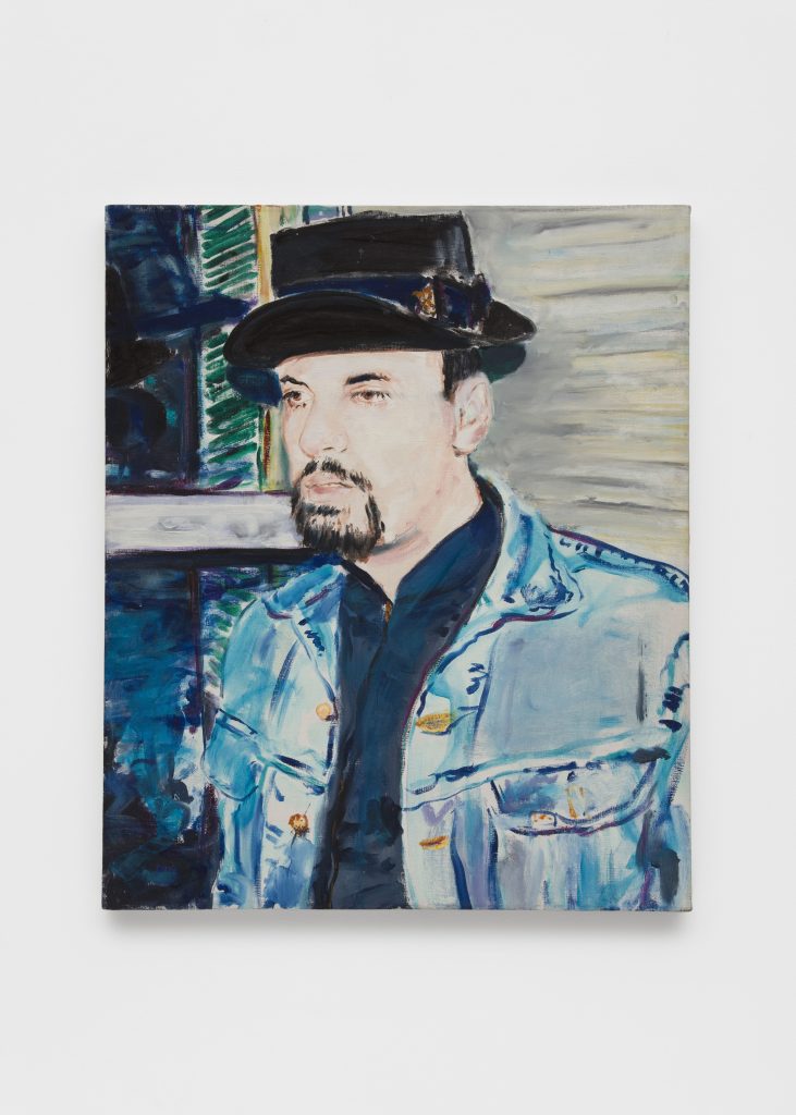 Billy Sullivan, <i> Louie 3.11.09 </i>, 1988 </br> oil on linen </br> 91,4 x 76,2 cm / 36 x 30 in