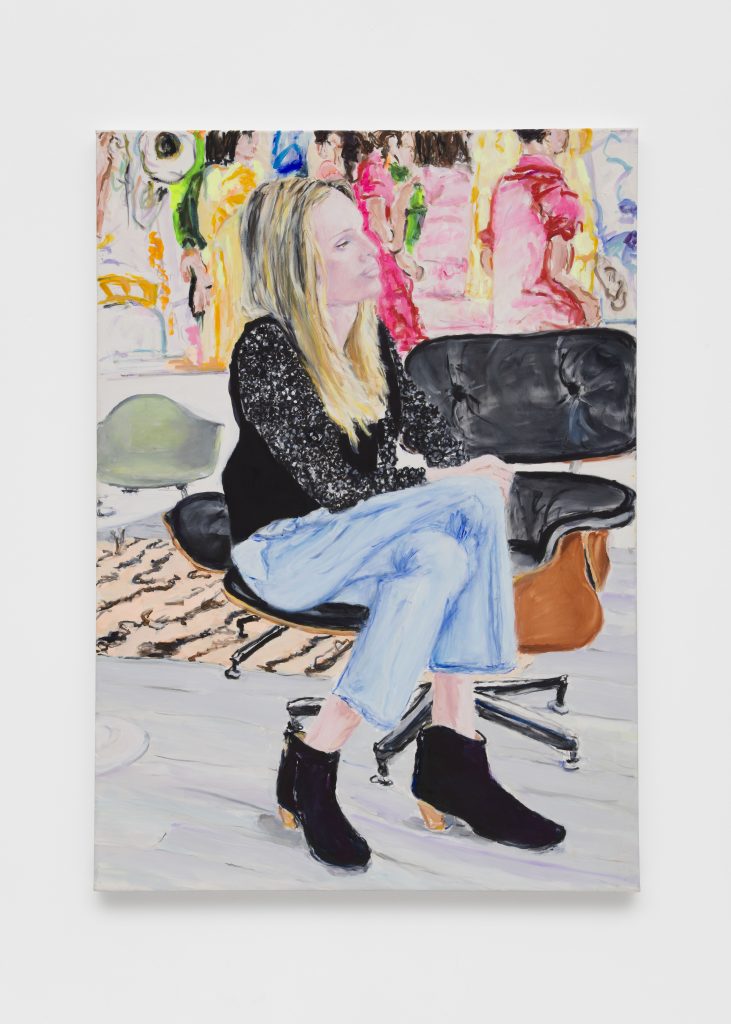 Billy Sullivan, <i> Sunny </i>, 2022 </br> oil on linen </br> 106,7 x 76,2 cm / 42 x 30 in