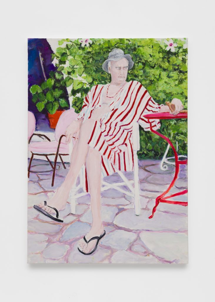 Billy Sullivan, <i> Brooks </i>, 2023 </br> oil on linen </br> 106,7 x 76,2 cm / 42 x 30 in