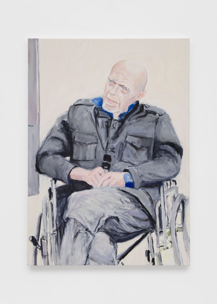 Billy Sullivan, <i> Barry </i>, 2021-22 </br> oil on linen </br> 106,7 x 76,2 cm / 42 x 30 in
