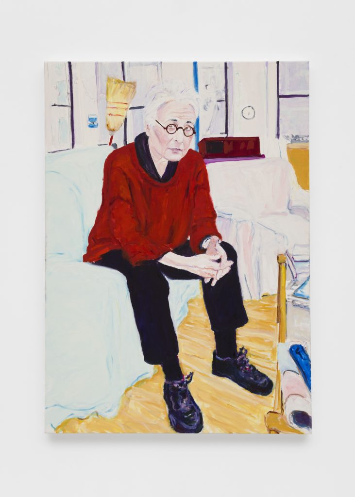 Billy Sullivan, <i> Kathy </i>, 2023 </br> oil on linen </br> 106,7 x 76,2 cm / 42 x 30 in