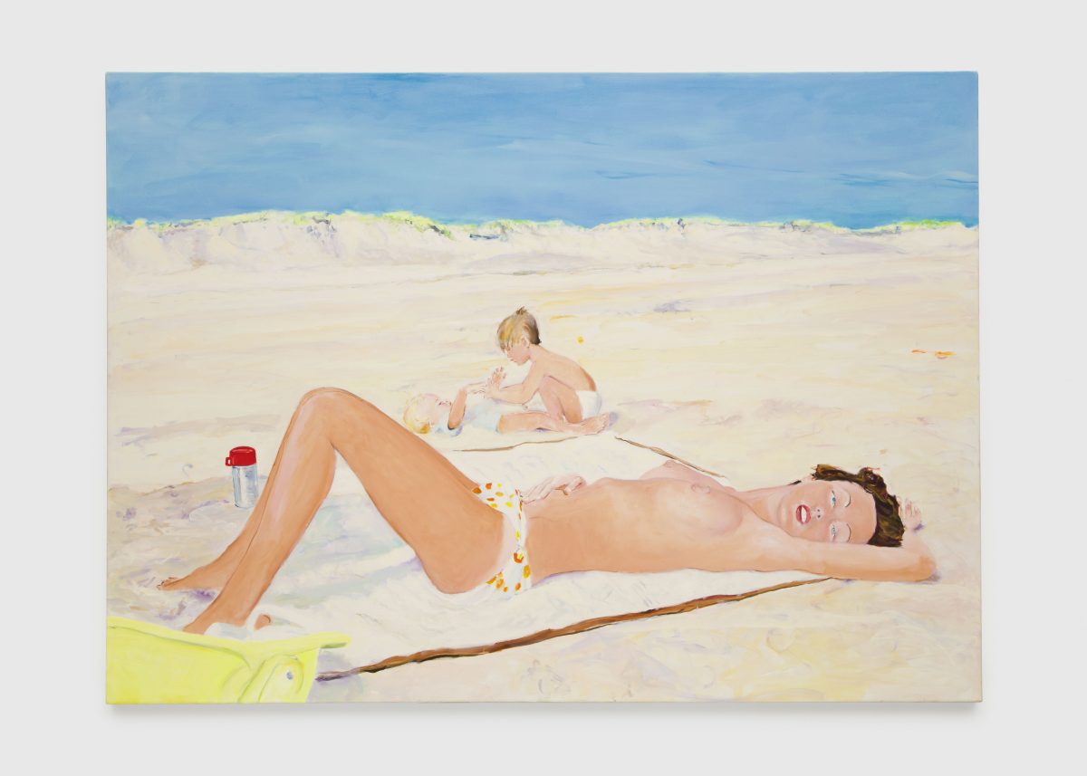 Billy Sullivan, <i> Jane Max and Emerson </i>, 2010 </br> oil on linen </br> 132,1 x 182,9 cm / 52 x 72 in