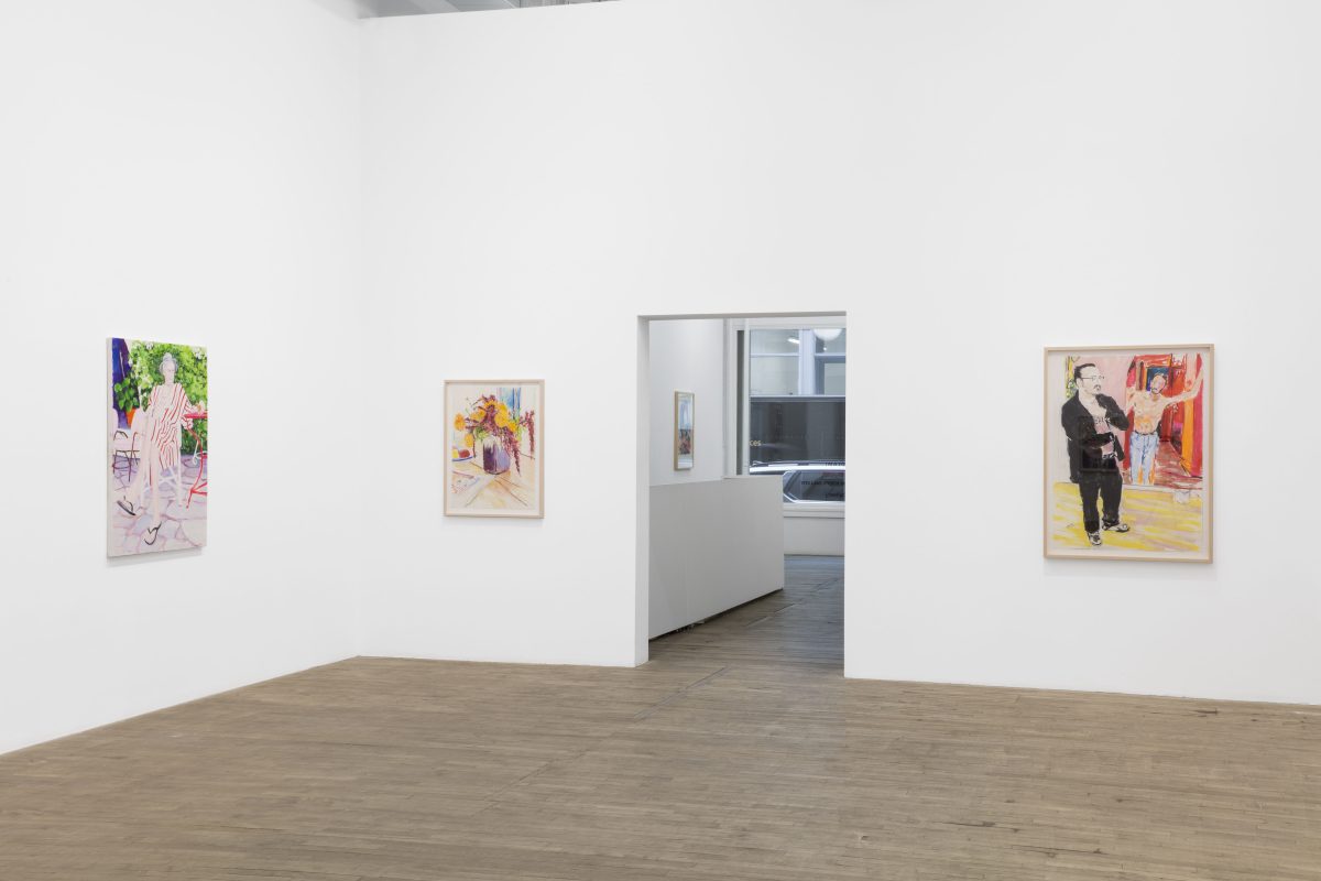 Billy Sullivan, <i>Studio Visit</i>, 2023</br> installation view, kaufmann repetto, new york