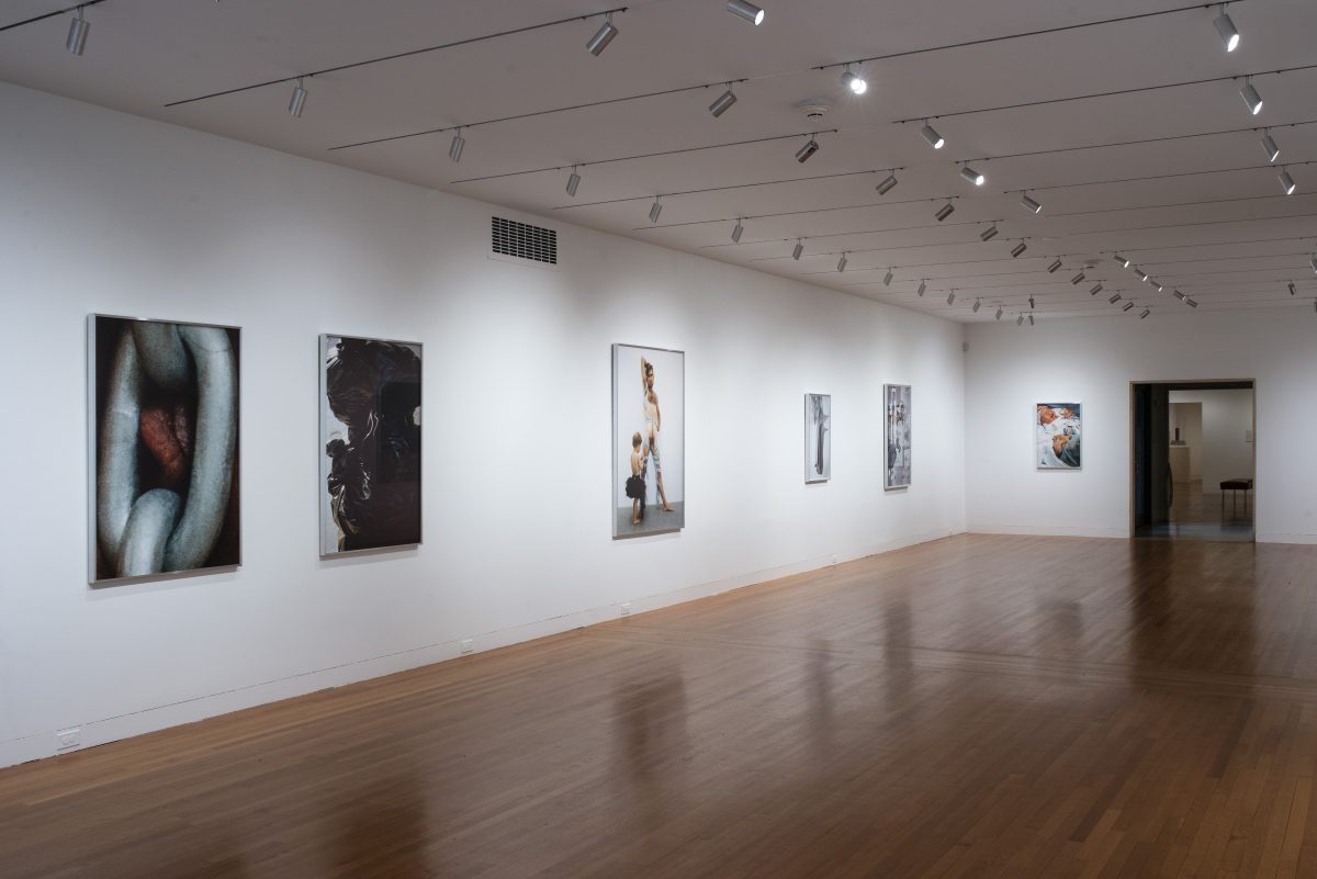 Talia Chetrit, <i>Matrix193</i>, 2023</br> installation view, Wadsowrth Atheneum Museum, Hartford