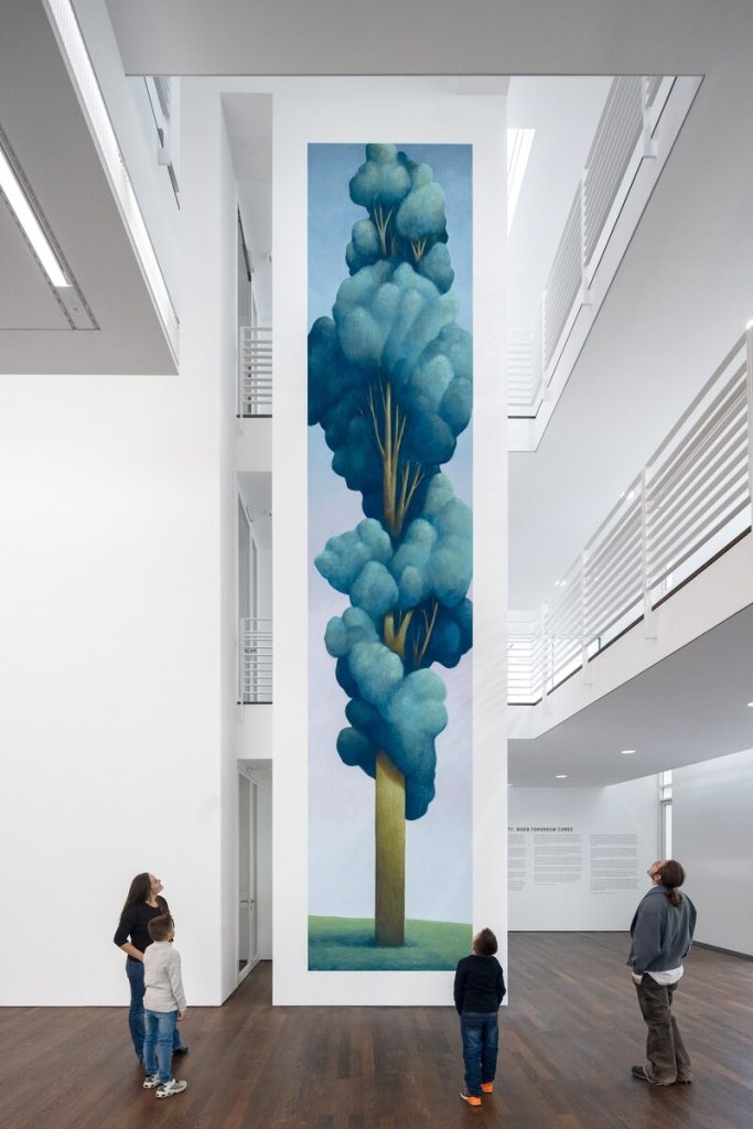 Nicolas Party, <i>When Tomorrow Comes</i>, 2023</br> installation view, Burda Museum, Baden-Baden>